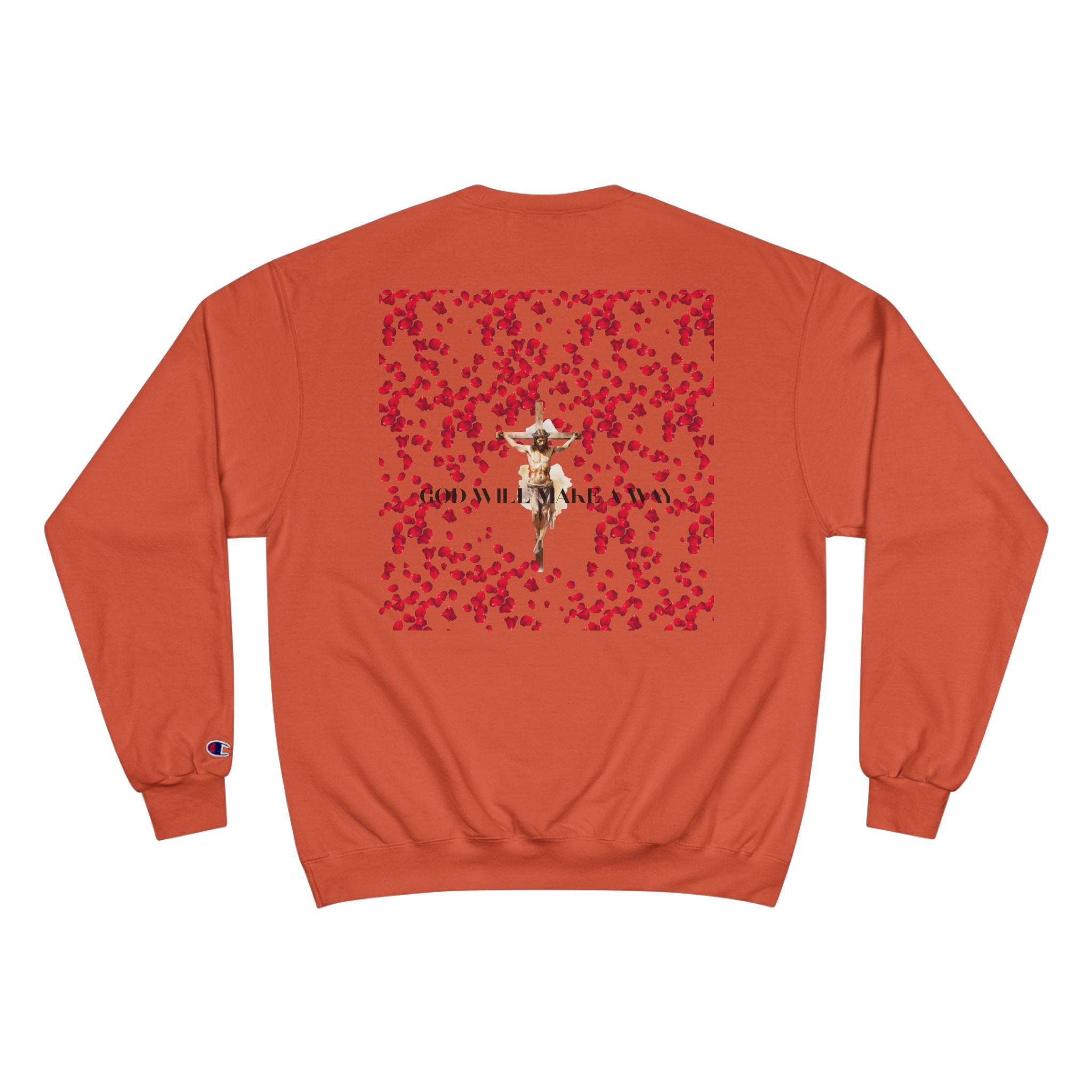 Champion Sweatshirt — Rose Petal Dance Graphic Crewneck