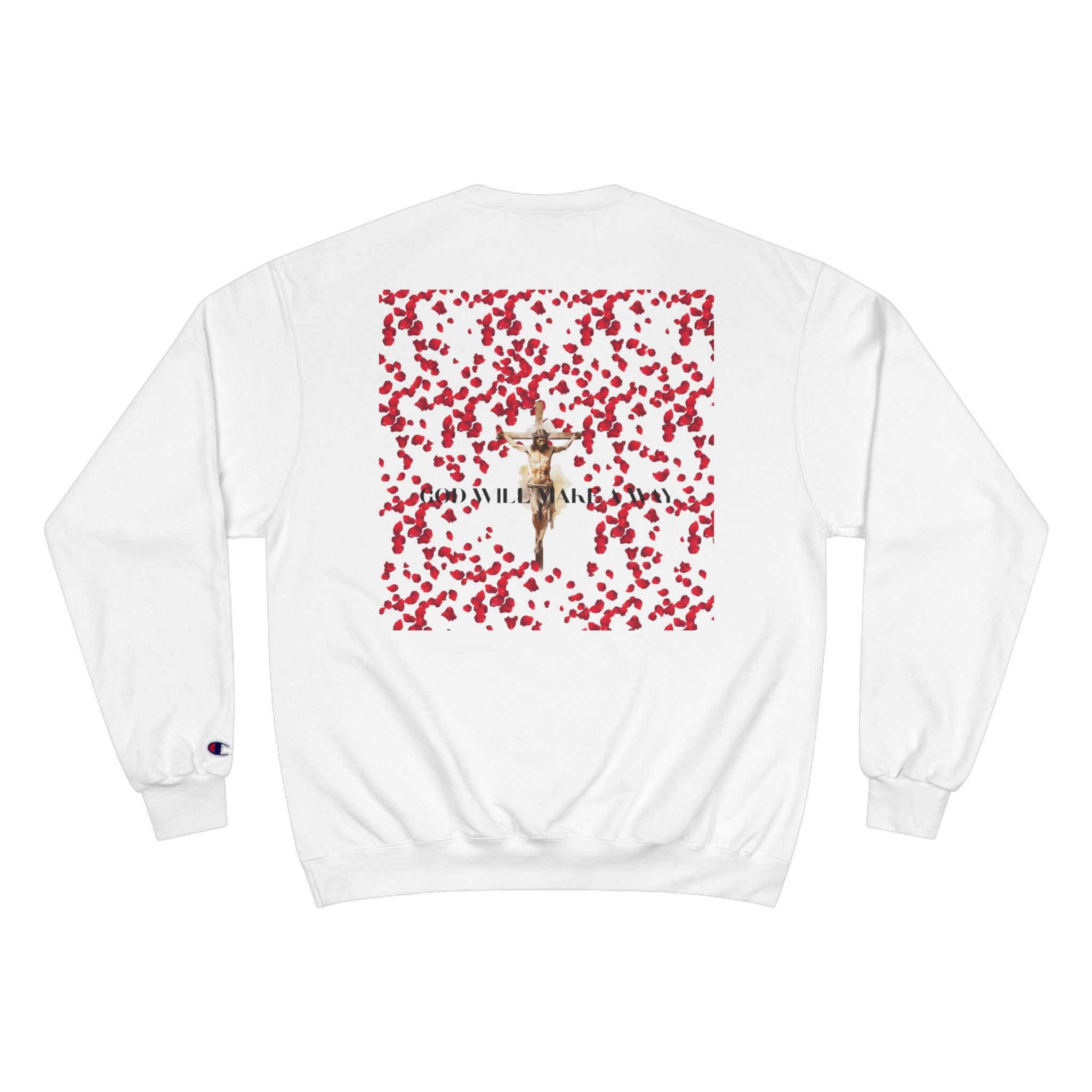 Champion Sweatshirt — Rose Petal Dance Graphic Crewneck
